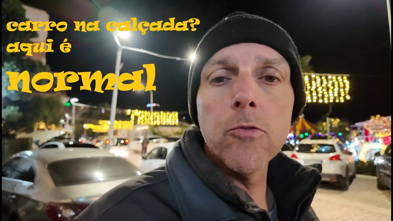 Mostrando o inverno na cidade onde Vou sem volta e Rota Livre estiveram - Saranda, Albânia