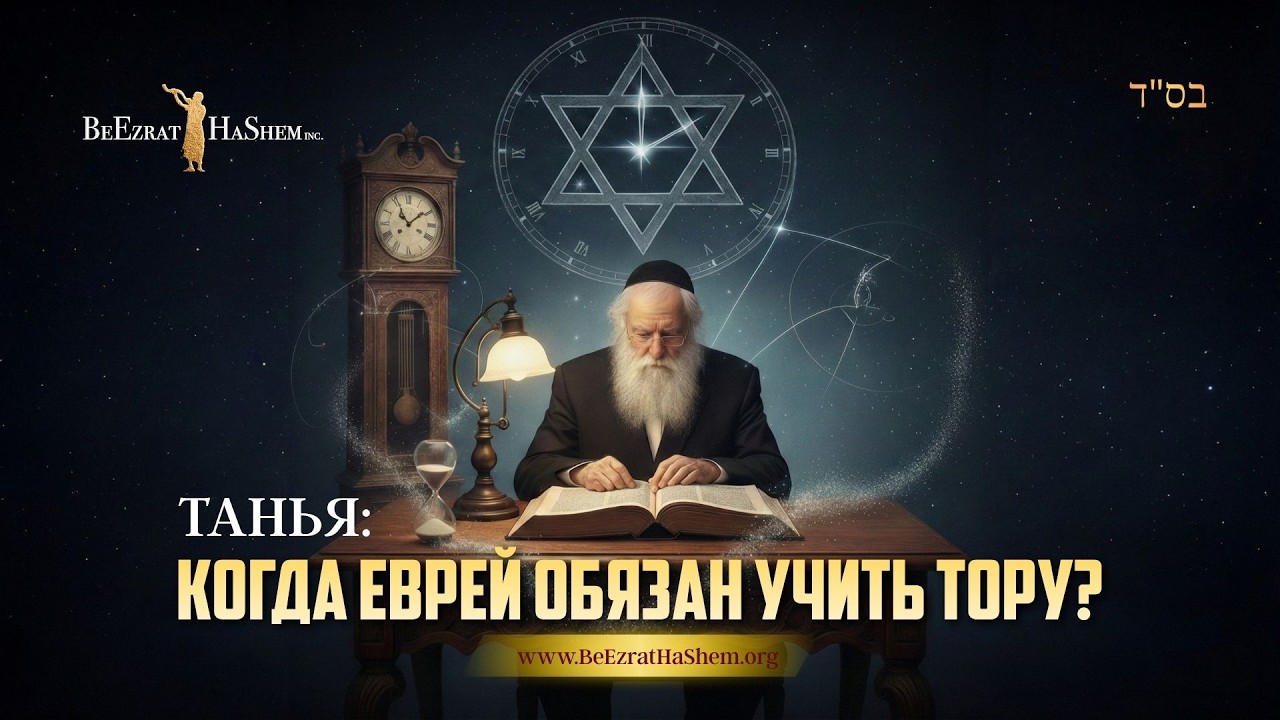 TANYA: Когда еврею изучать Тору?