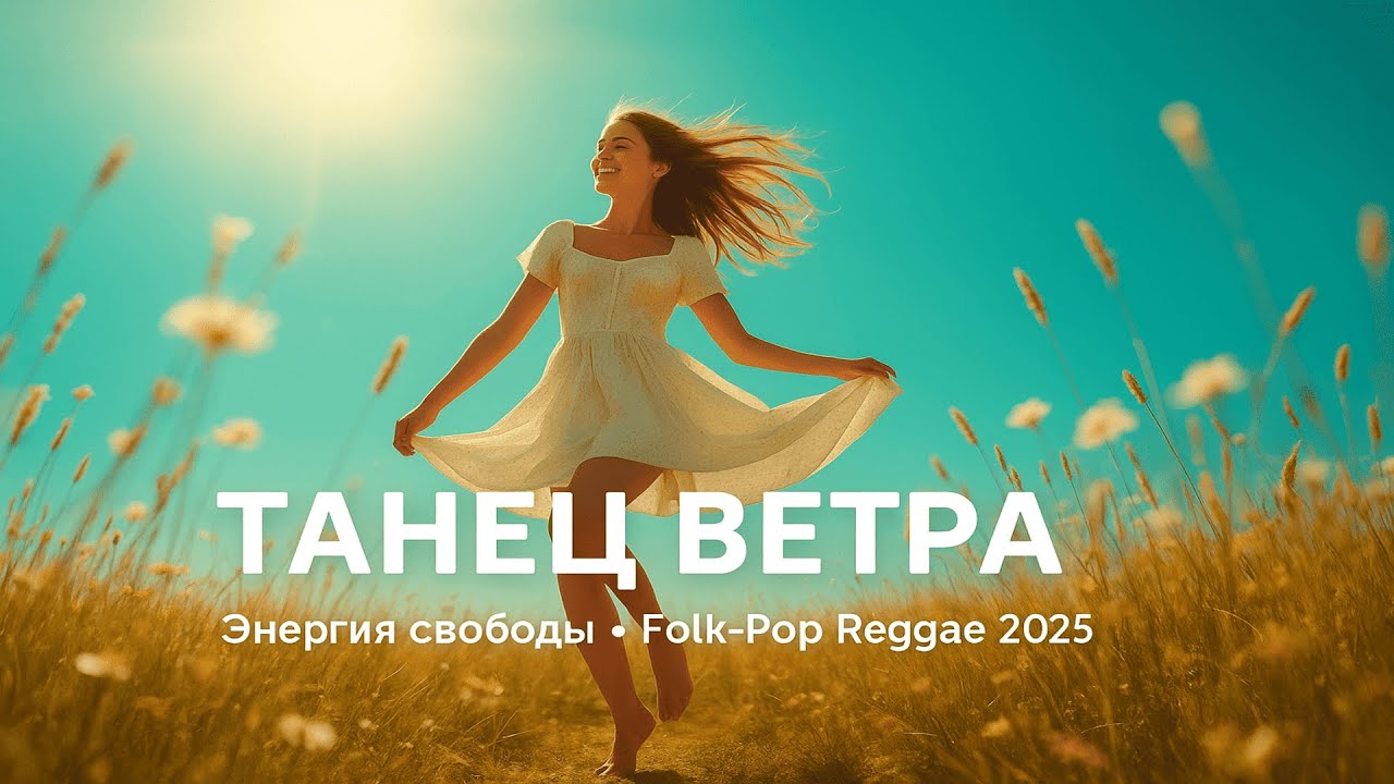 Танец ветра &mdash; Энергия свободы | Folk-Pop Reggae 2025 (Премьера клипа)