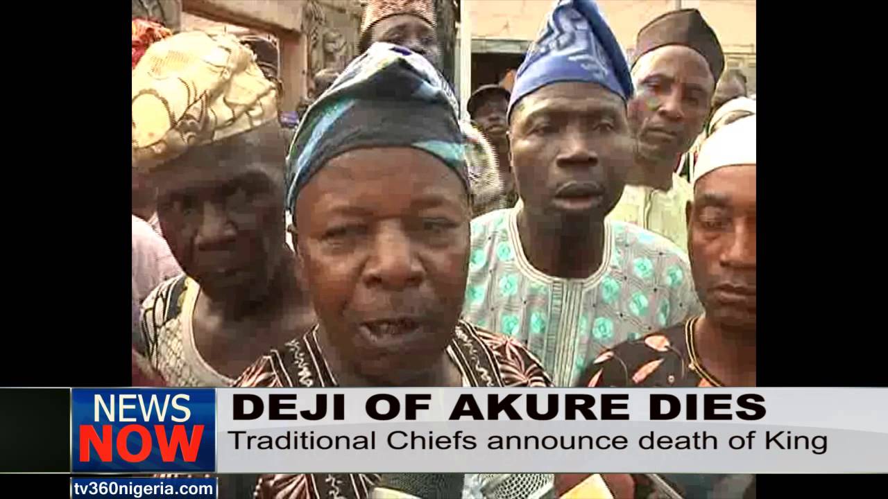 DEJI OF AKURE DIES