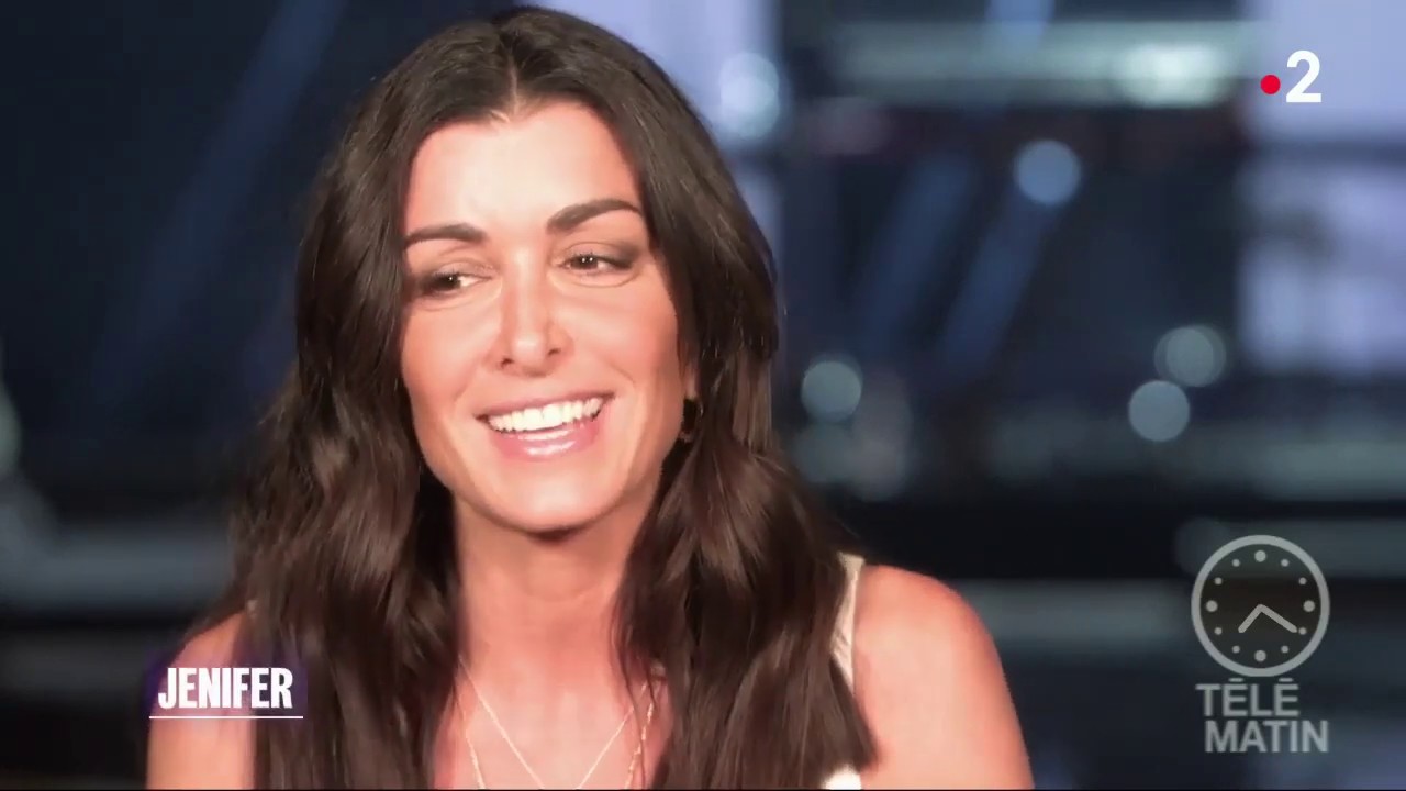 Jenifer en interview dans Télé Matin