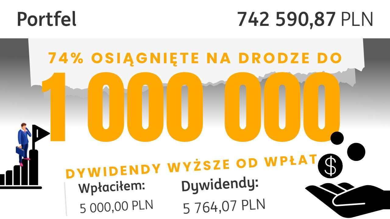 Odc 83 M&oacute;j portfel w drodze do MILIONA. Trzynasta pensja z DYWIDEND? Zakupy za 11 000 PLN na GPW!
