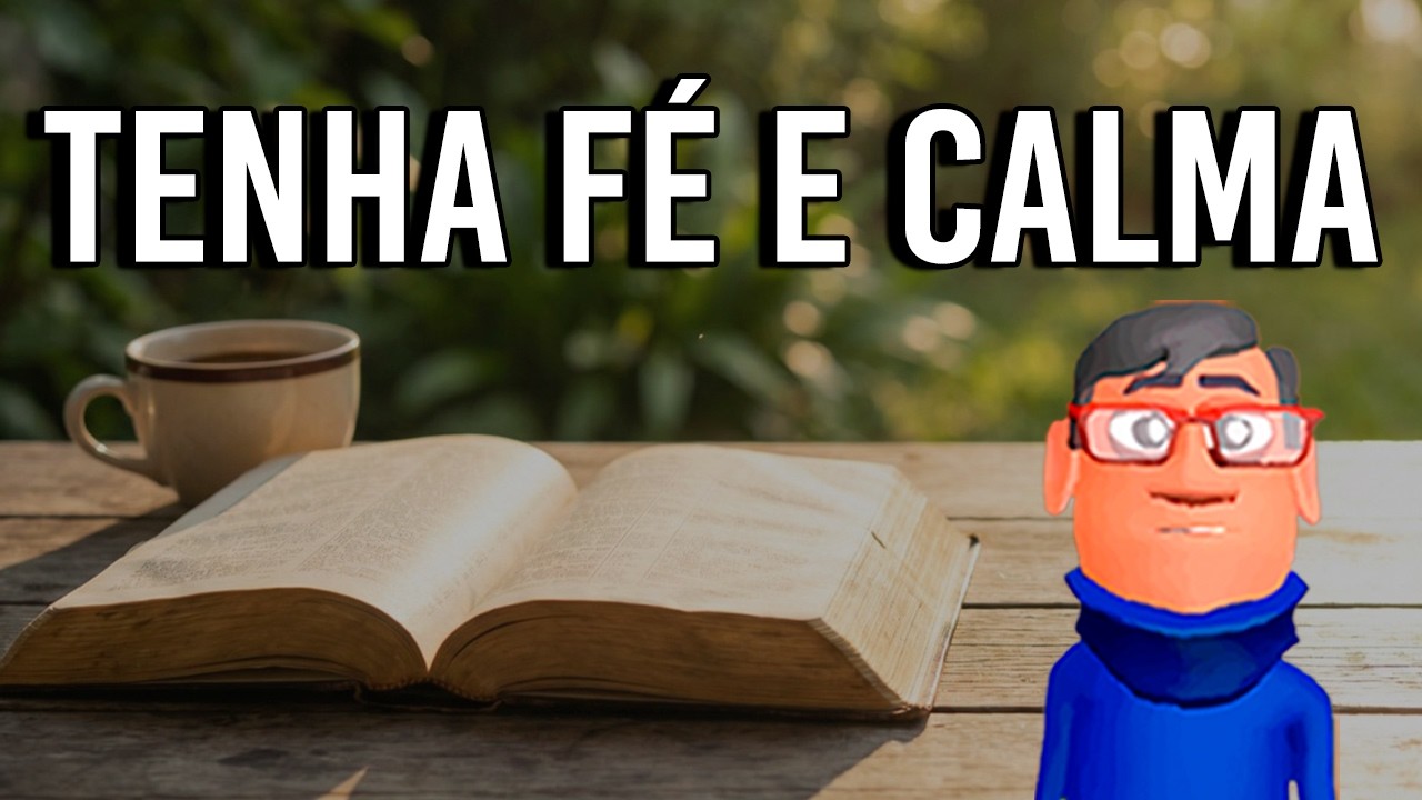 TENHA MAIS CALMA E MAIS FÉ - Minuto Reflexão