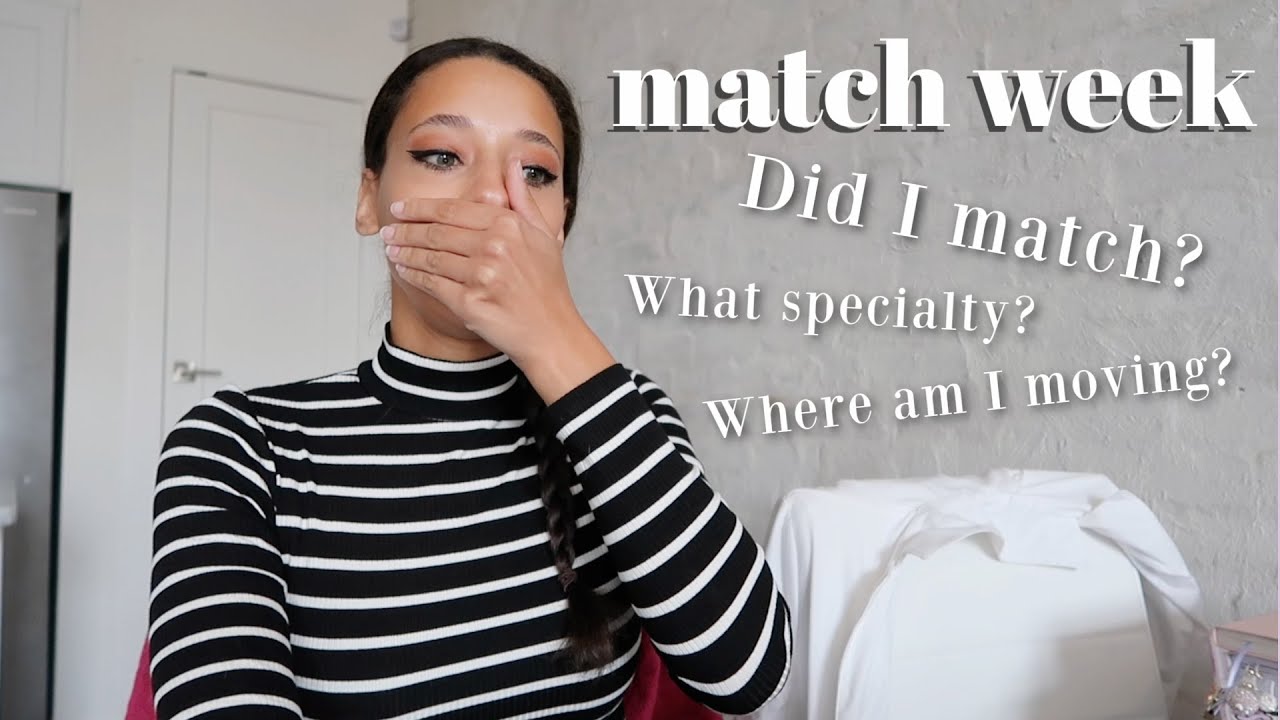 MATCH WEEK VLOG || did I match into residency?? + my specialty!