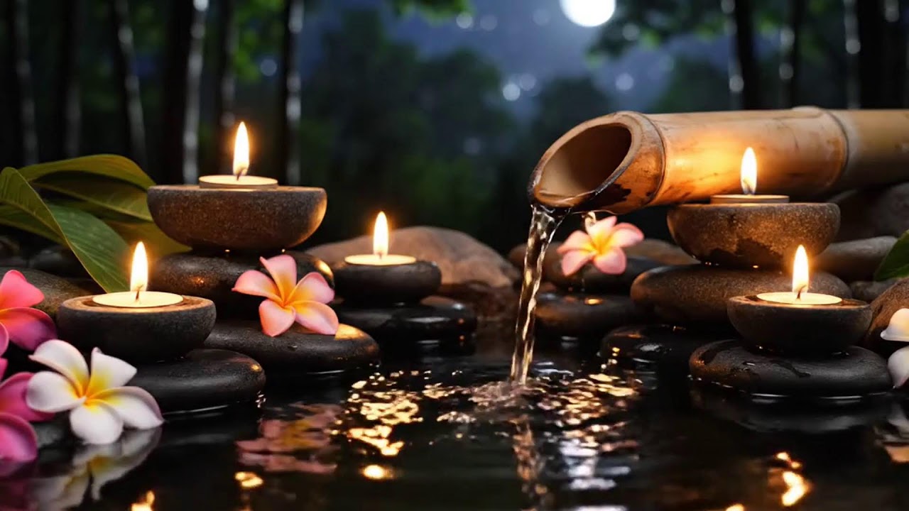 Deep Healing Music for Body and Soul 🌿 Relaxing Music and Water Sounds, Meditation Music, Spa Yoga
