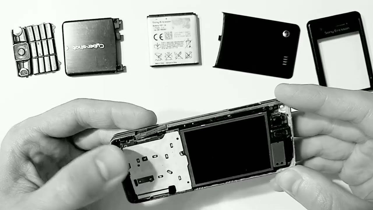 Sony ericsson C510 disassembly