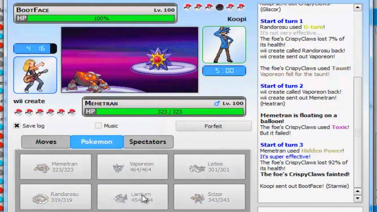 TheFlamingSpade - Live Pokemon Online Narration