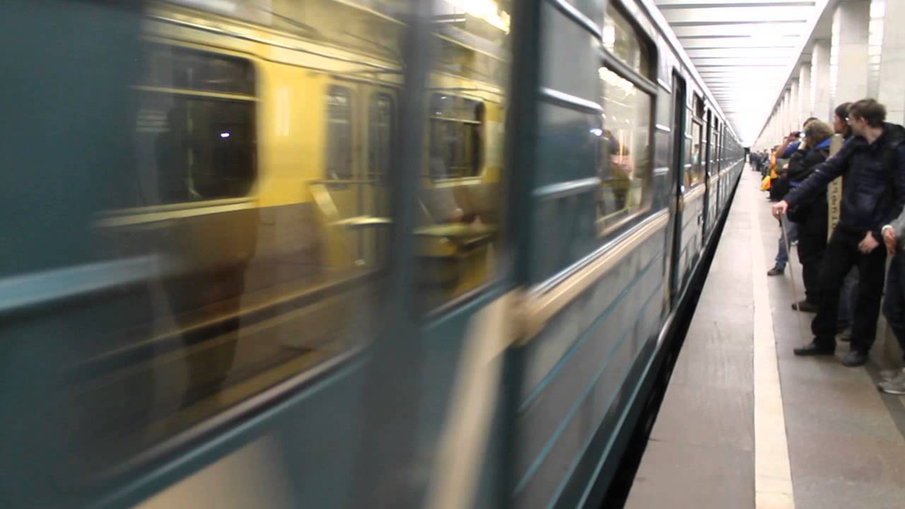 Завершение последнего рейса поезда 81-717/714 на СТЛ
