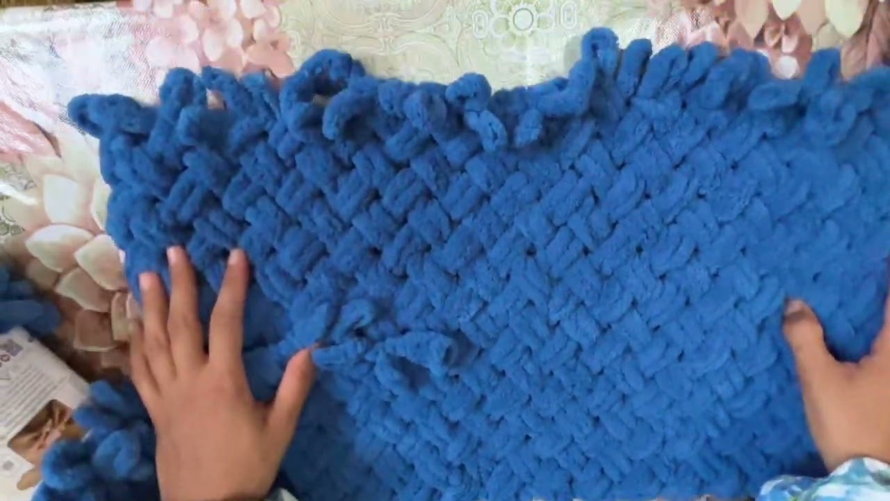 Alize puffy ipidan bolalar adyolini to’qimiz.Easy crochet blanket