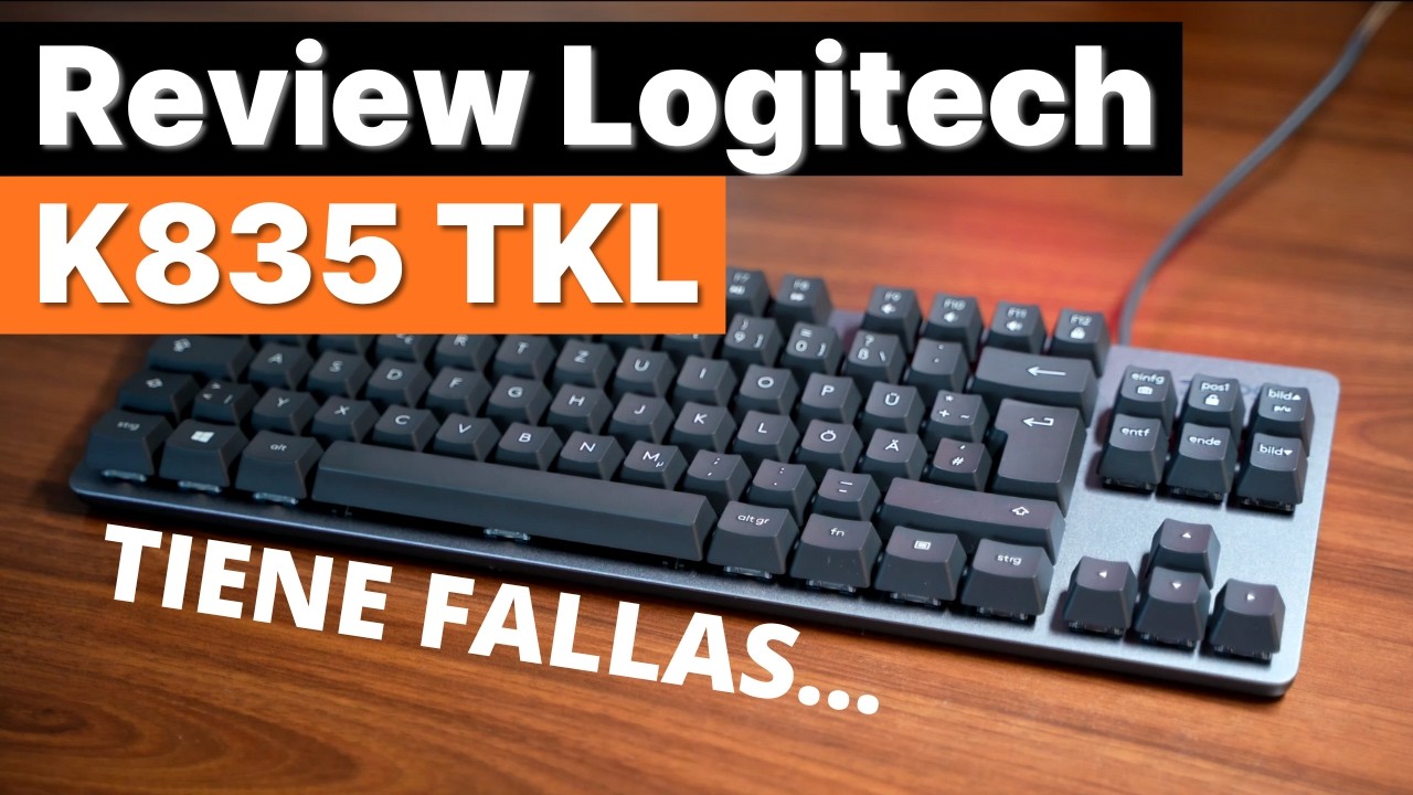 MUY BUENO, PERO TIENE FALLAS | Review Logitech K835 TKL en Español