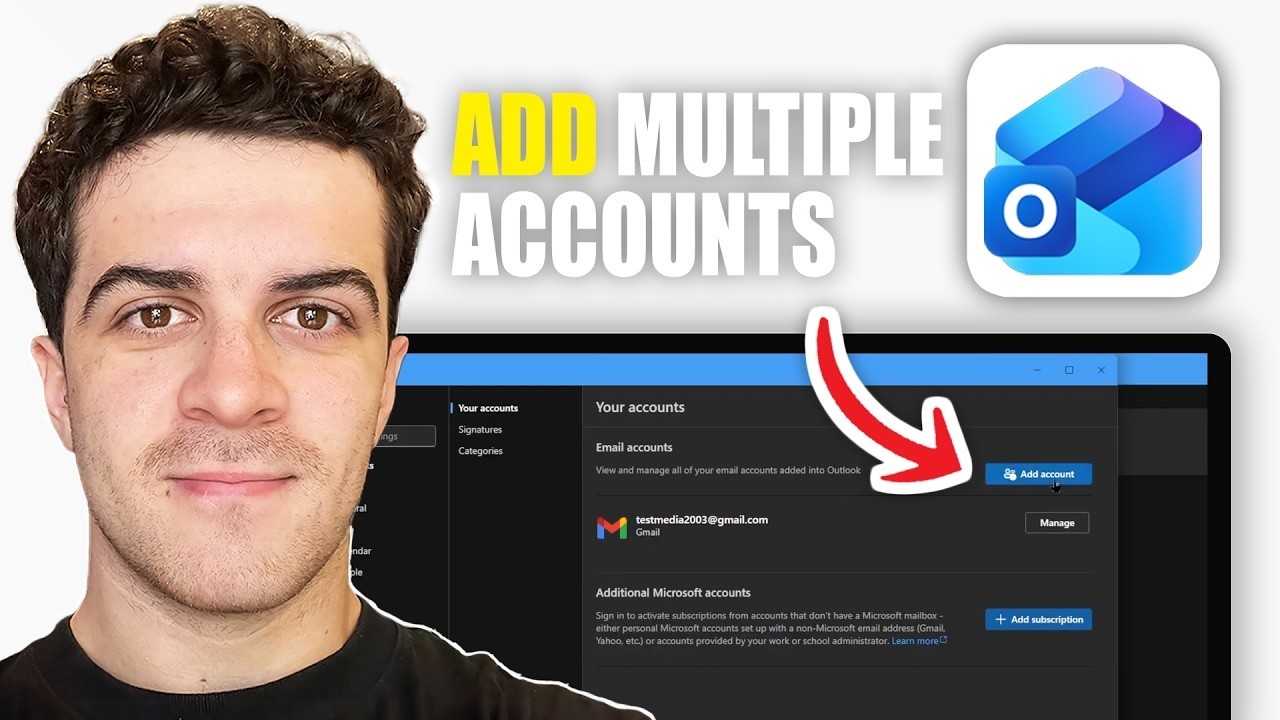 How to Add Multiple Email Accounts in Microsoft Outlook Guide