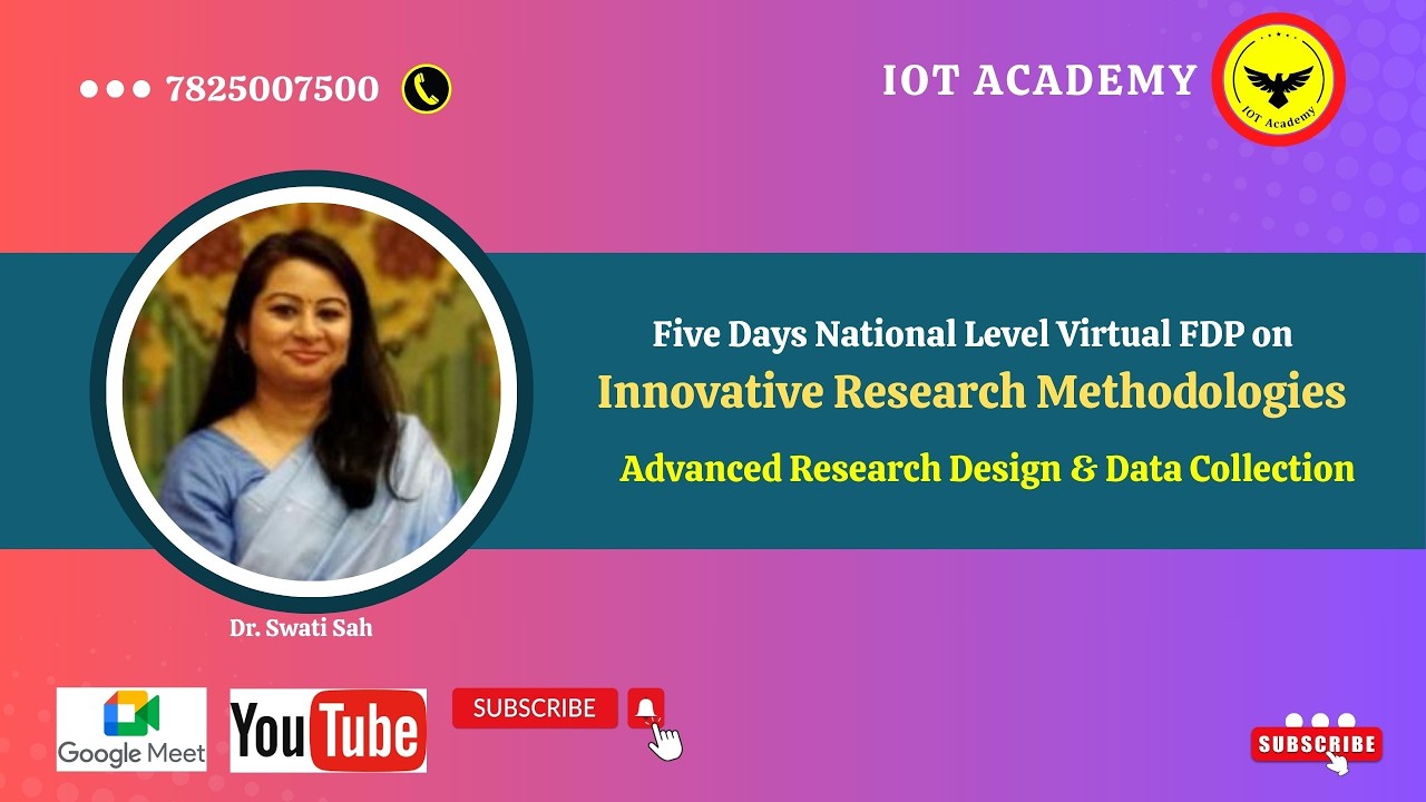 Advanced Research Design & Data Collection