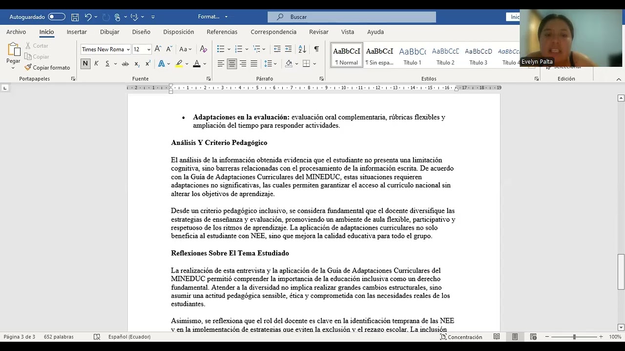 Inclusión Educativa