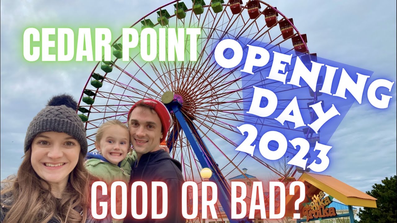 Opening Day at Cedar Point 2023 | Good or Bad? | New Frontier Inn Restaurant Review, Rides + More