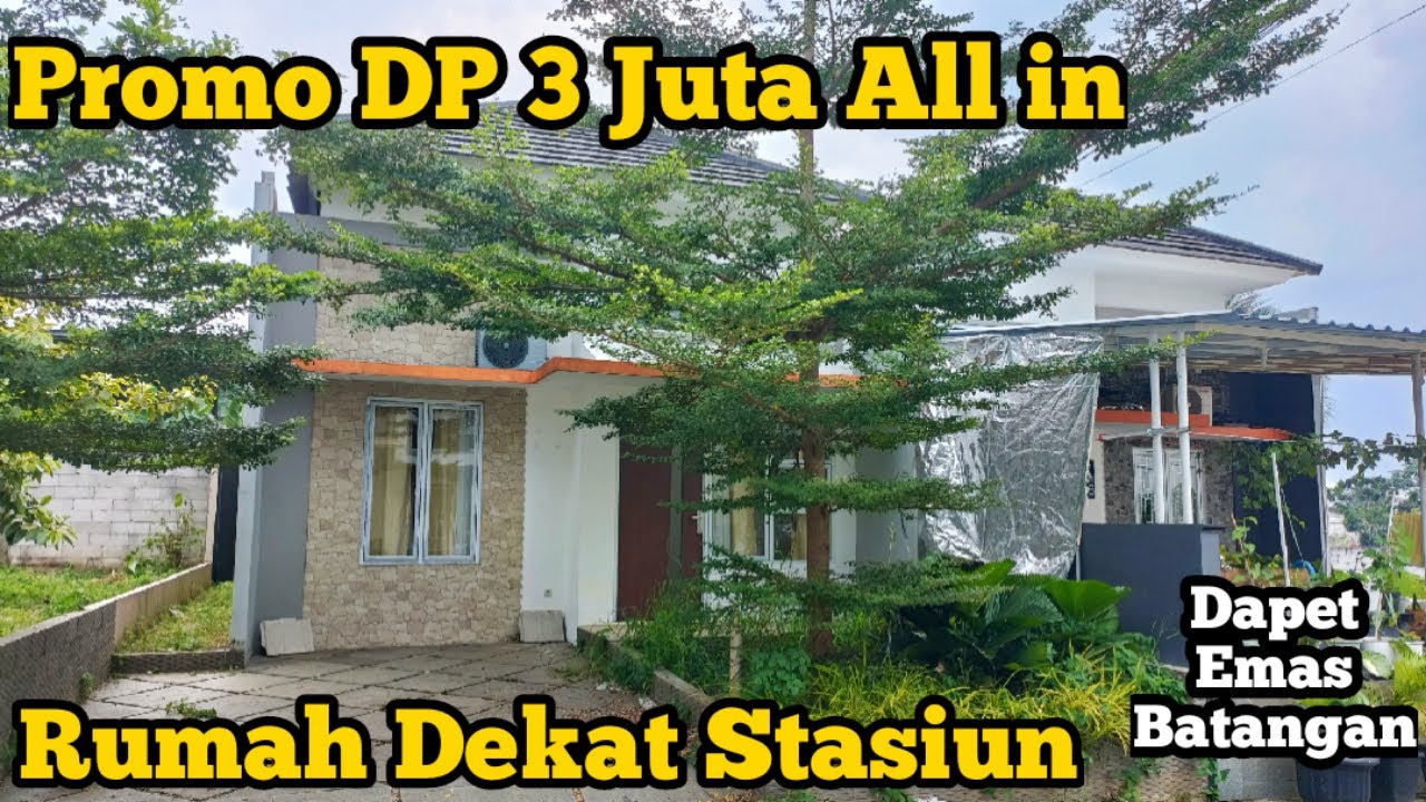 Rumah Ready Stock Dekat Stasiun Bojong. Promo DP 3 Juta - Cimanggis Village