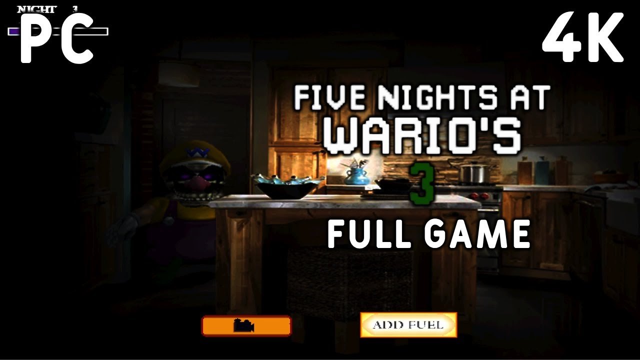 Five Nights at Wario's 3 (OG) Gameplay Walkthrough FULL GAME