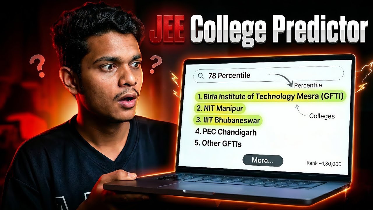 Low Percentile? Predict Your College in Seconds 😳 | Colleges at low rank