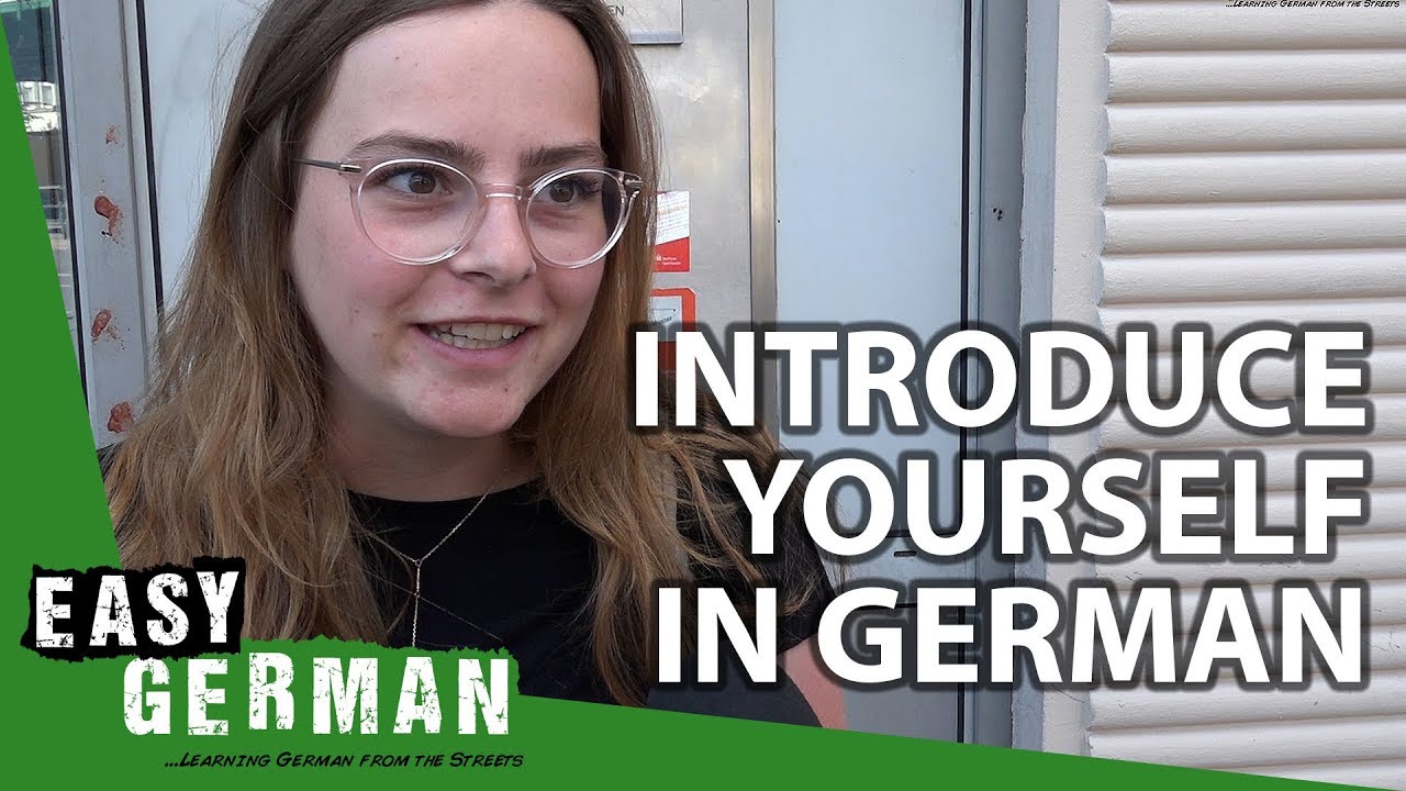 Представьтесь на немецком языке (для полных новичков) | Super Easy German (76)