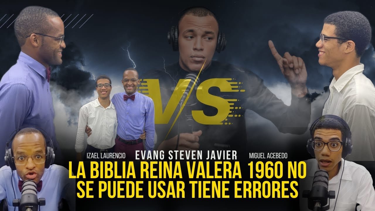 La reina Valera no se puede usar esta cargada de errores/ tremendo debate maestro izael vs miguel A