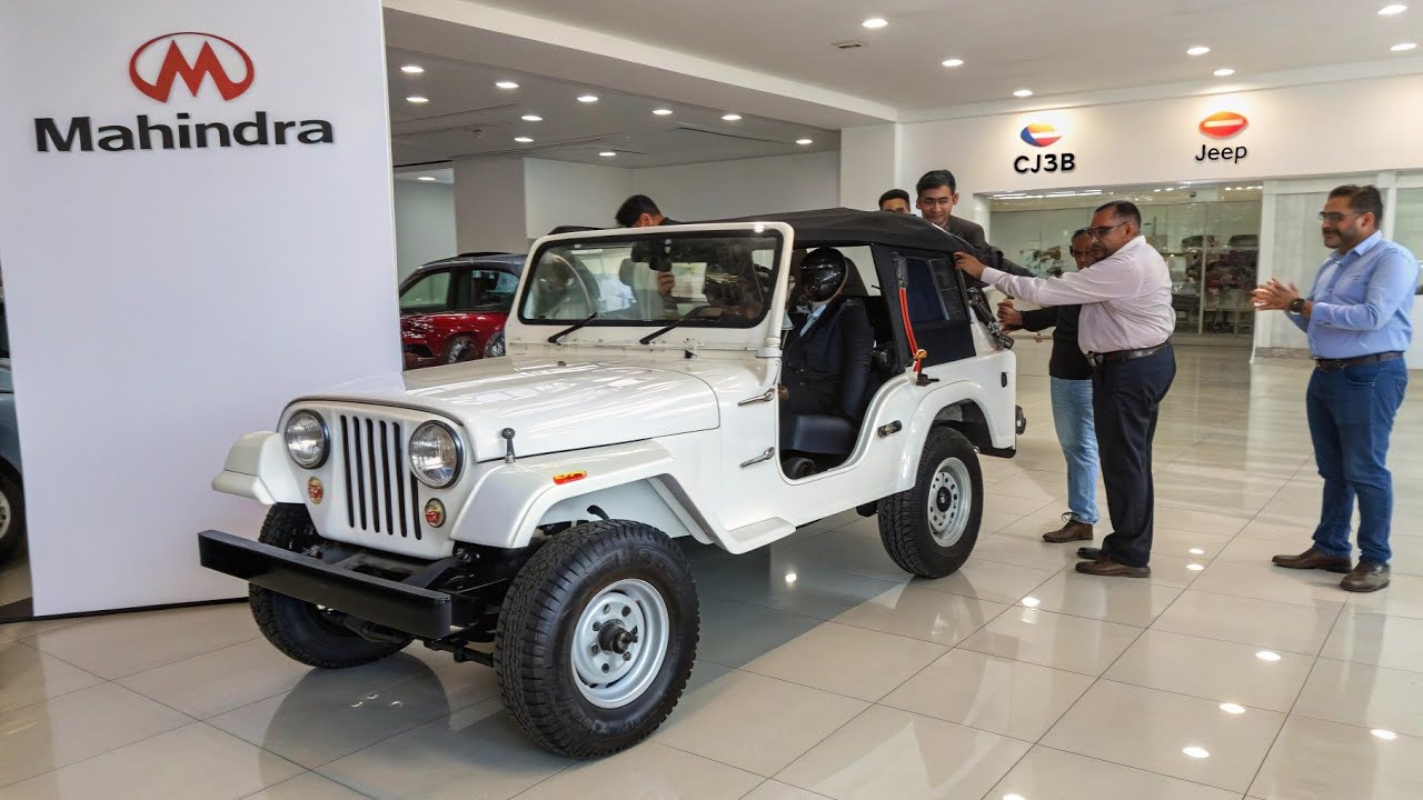 Обзор нового внедорожника Mahindra CJ3B 2026 года | Наконец-то поступил в продажу!
