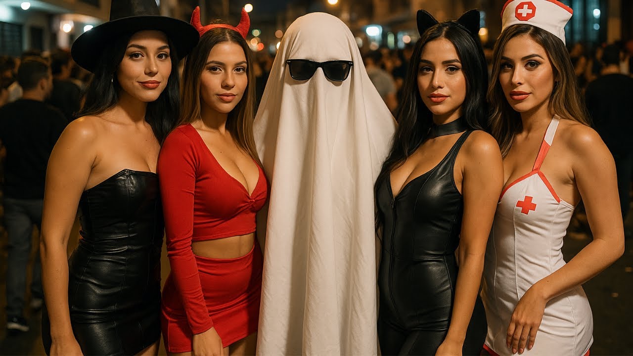 Halloween Medellín : les Colombiennes complètement DÉCHAÎNÉES 😳🔥