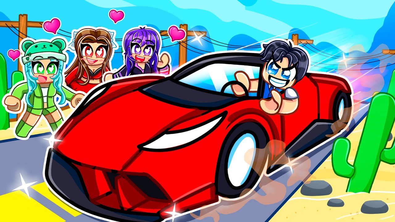RIZZING GIRLS With The NEW CAR ZENTRI CAR In Roblox A DUSTY TRIP!