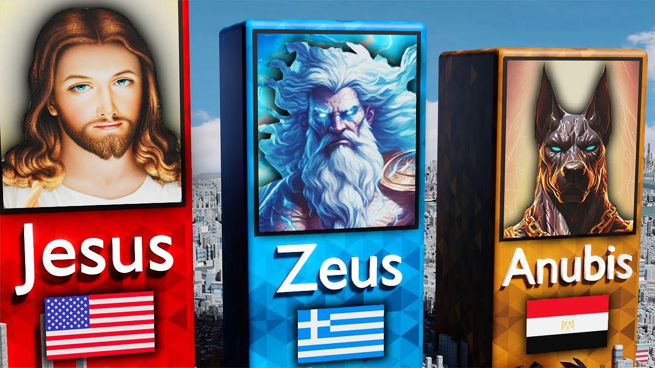 Gods From Different Countries | 3D Data Comparison