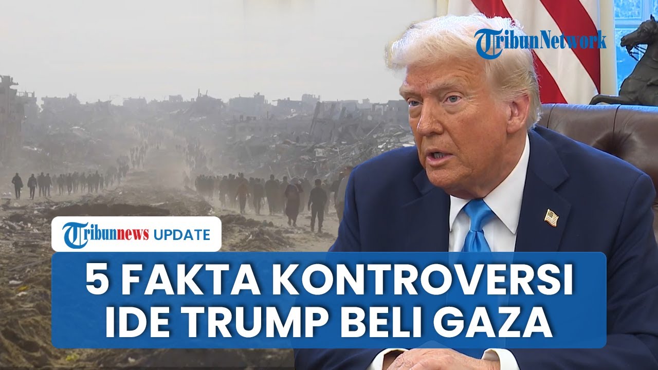 Deretan Ide Kontroversial Donald Trump yang Ingin Beli Gaza, Gambarkan Jadi Situs Real Estate Besar