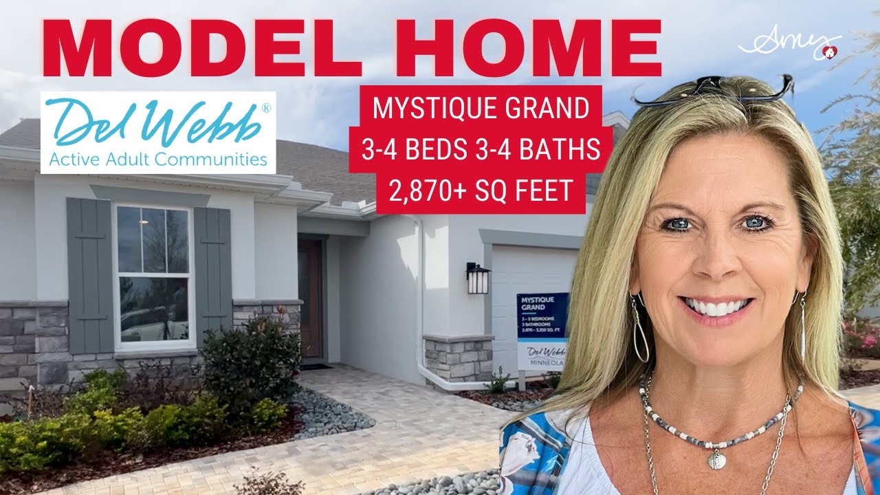 Mystique Grand | Дом моделей 55+ | Del Webb | Миннеола, Флорида | Эми Кидвелл