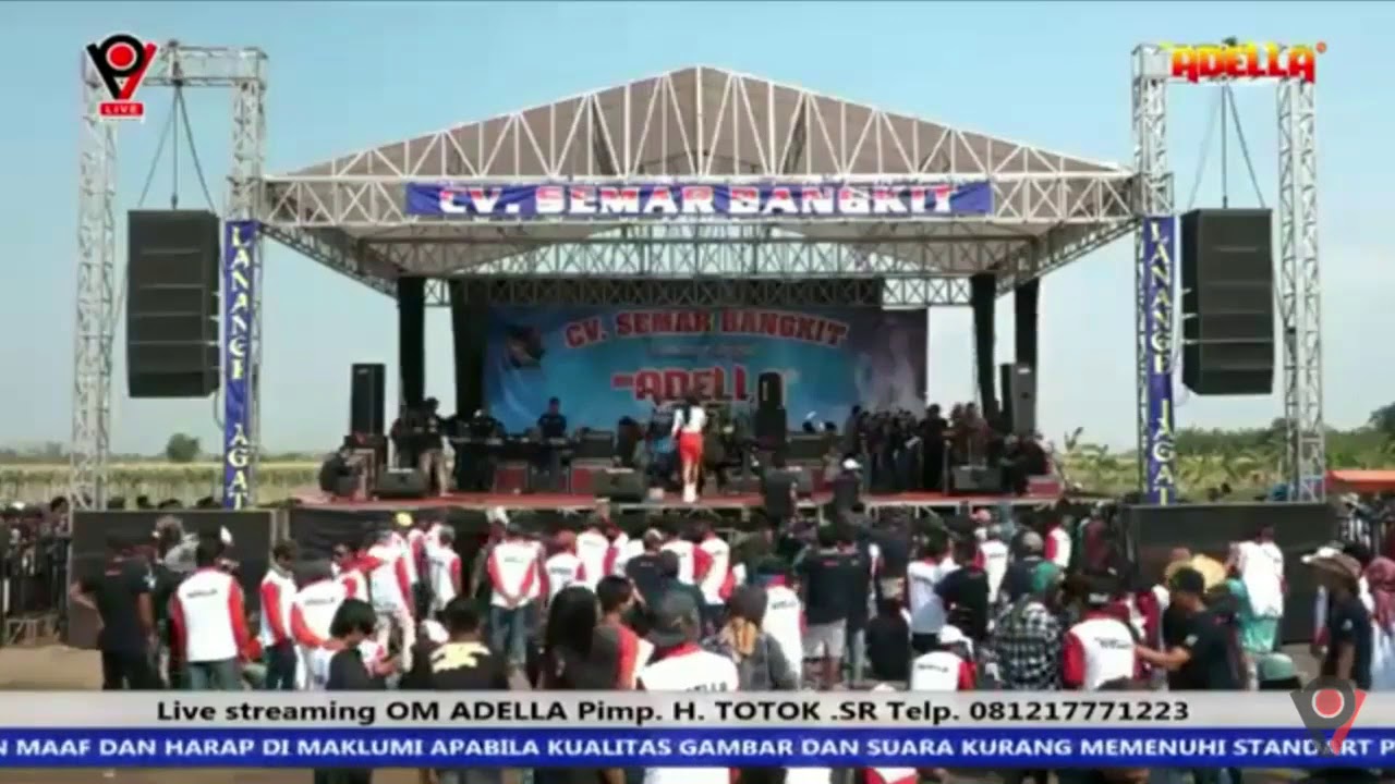 Fira Azahra - Lintange ati live cv. Semar bangkit