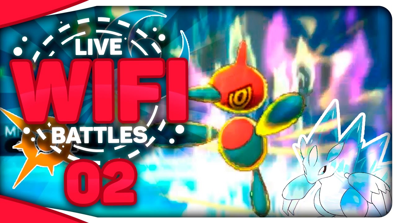 PORYGON-Z SWEEP!? Pokemon Sun and Moon Live Wi-Fi Battle #02