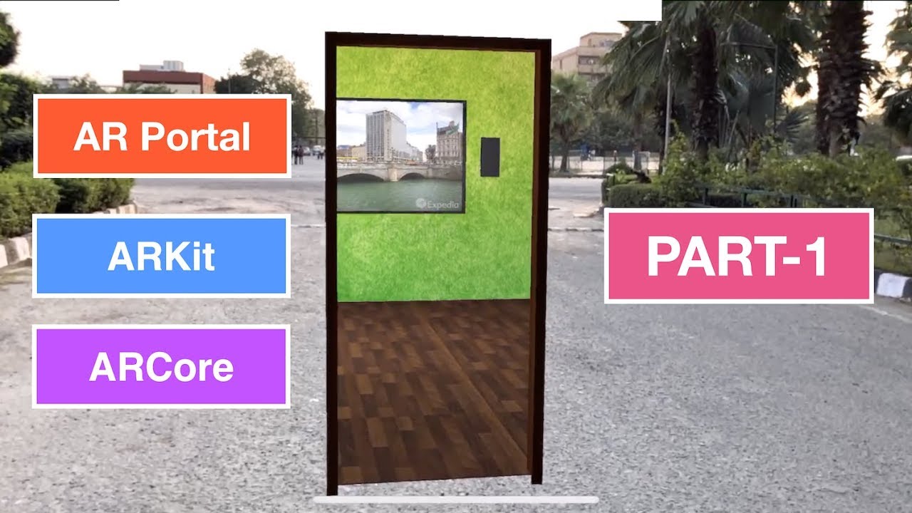 ARKit, ARCore & Unity Portal tutorial - (Part - 1) Modelling the portal environment