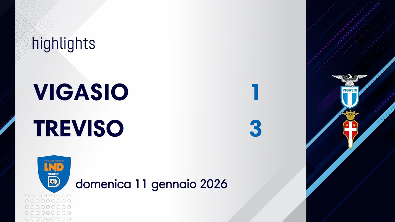 VIGASIO - TREVISO 1-3 | Highlights