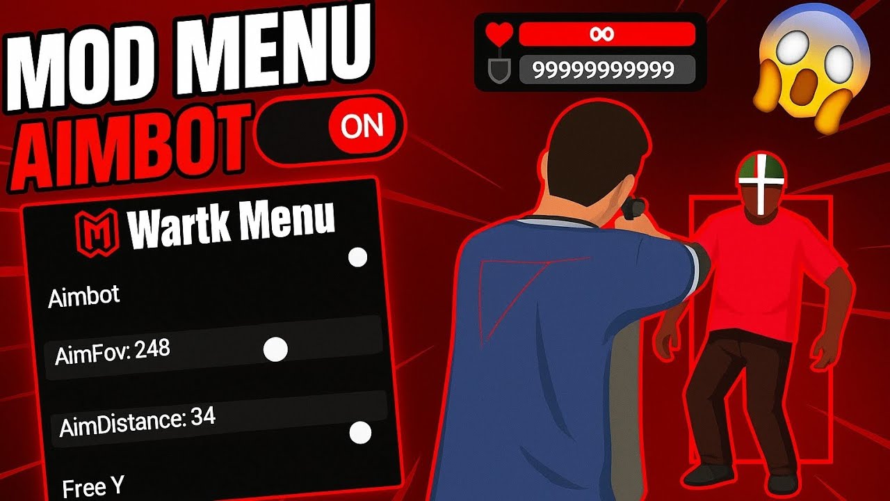 Saiu🔥 Mod Menu Grátis🔥 Farme, Fly, Aimbot, Grátis! 2025🔥⚡