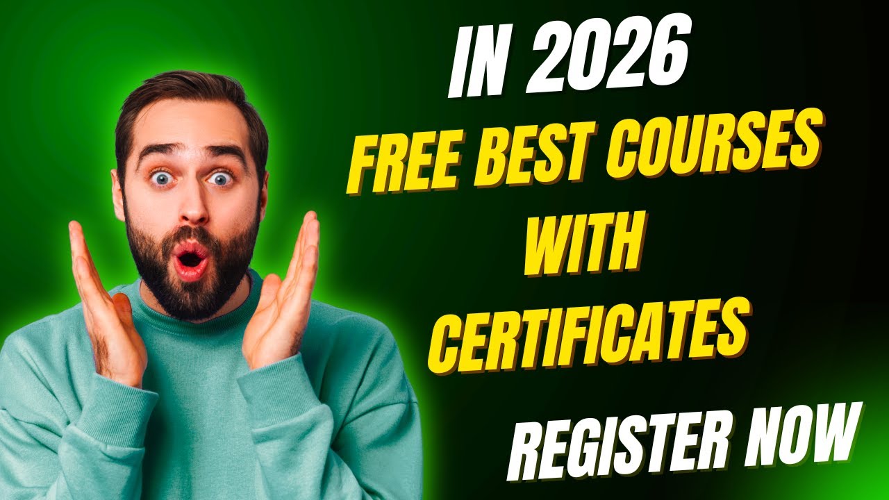Free 2026 Courses with Certificates | DevOps, AI, Machine Learning & 100+ Free Online Courses