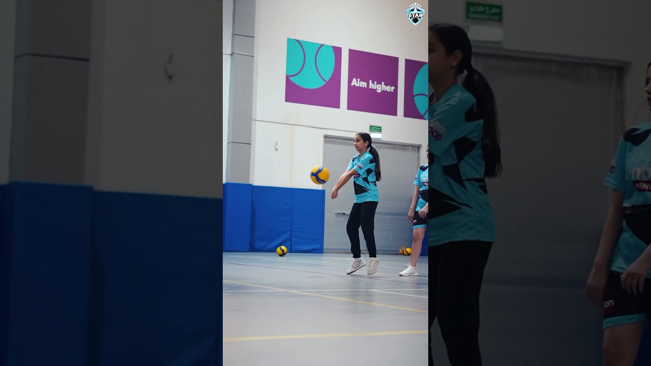 Spiking their way to the top! Witness the exciting talent at the Star Volley Ball Academy  in Dubai.