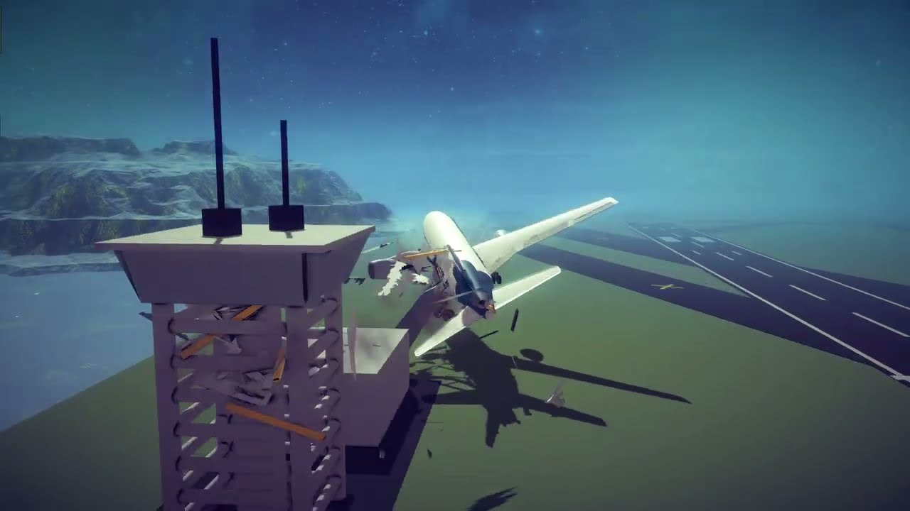 Crashing this plane a decent amount of times 1 -Besiege-