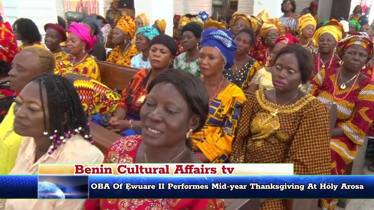 ỌBA Ẹwuare II Performs Mid-Year Thanksgiving At Holy Aruosa