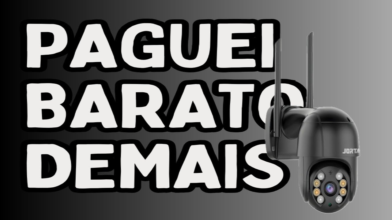 Cmera Segurana Ip Prova Dgua 4K 2025 - REVIEW TESTADO INCRIVEL