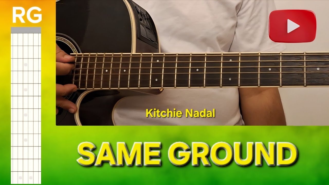 Same Ground | RepaGuitara Reggae Tutorial | Kitchie Nadal 