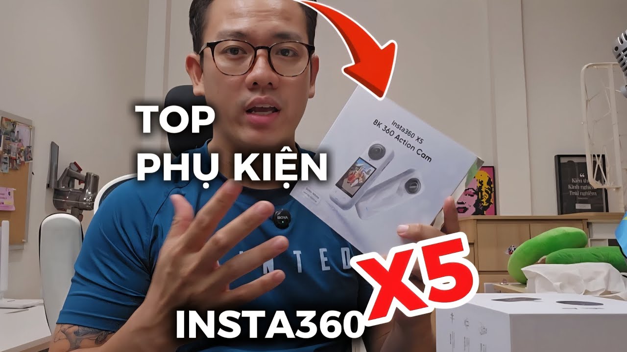 TOP PHỤ KIỆN DÀNH CHO INSTA360 X5 #haimaichiaselairai #insta360x5 