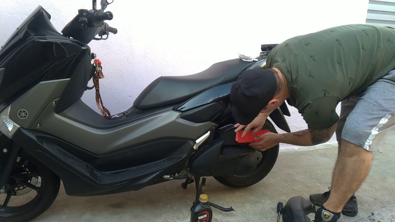 COMO TROCAR O FILTRO DE AR DA NMAX160 ?