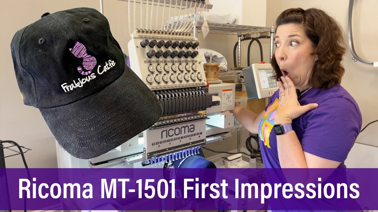 Ricoma MT-1501 First Impressions as an Experienced Machine Embroiderer User