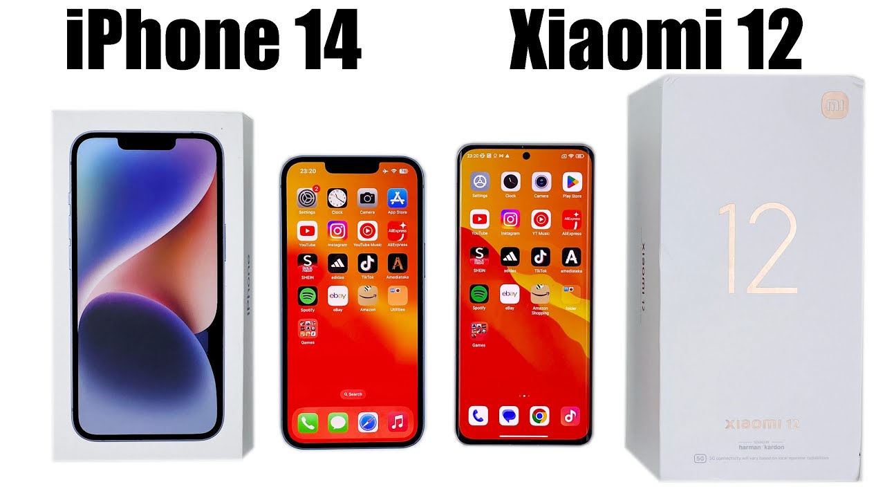 iPhone 14 vs Xiaomi 12 SPEED TEST