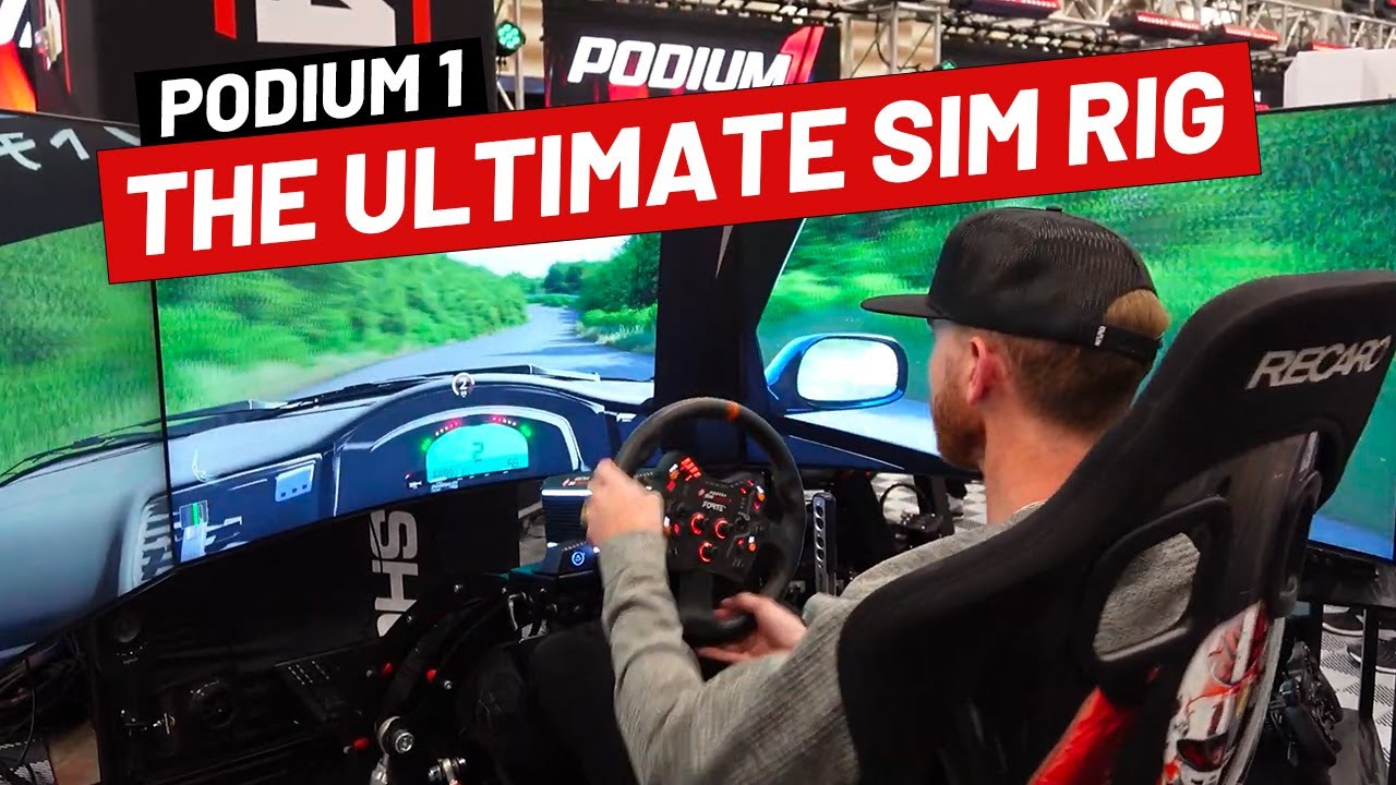 The Most REALISTIC Sim I’ve Ever Driven! | Full Motion Test at Podium 1
