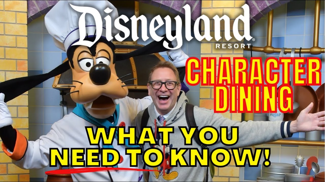 Character Dining At Disneyland EVERYTHING You Need To Know | Goofy's Kitchen FULL TOUR