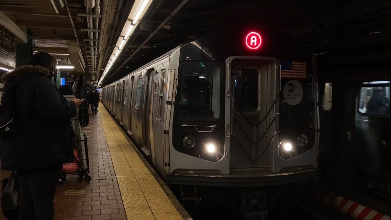 IND Central Park West Line: (B)(C) Lcl & (A)(D) Exp Trains @ 125th St (R46, R68, R68A, R160B, R179)