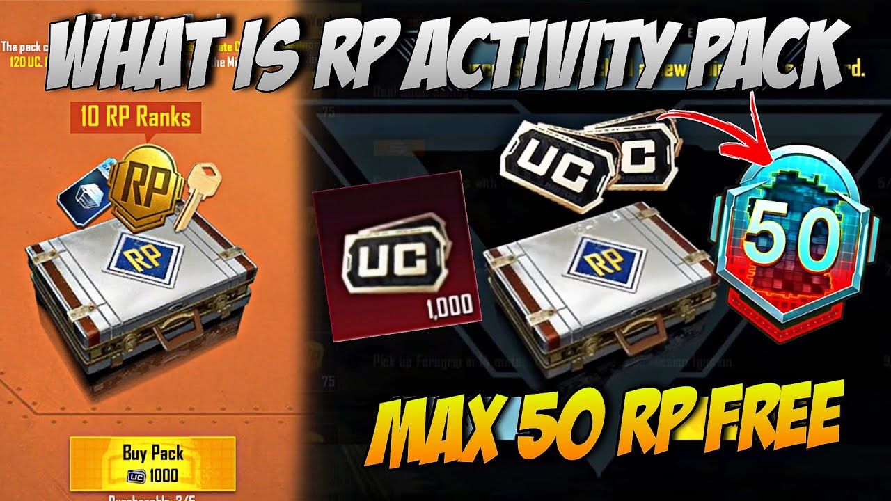 RP ACTIVITY PACK Kya Hai 🤔 | How To Use RP Activity Pack BGMI / PUBG MOBILE