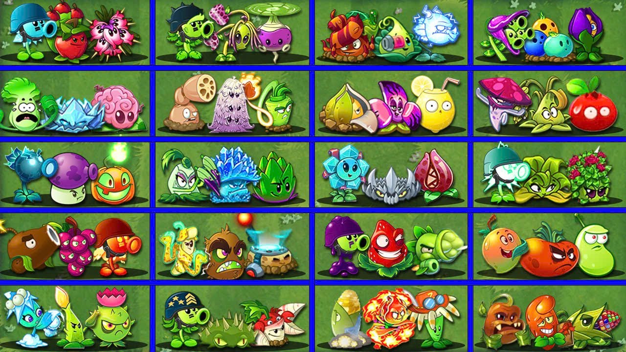 Random 20 Team Plants Battlez - Who Will Win? - Pvz 2 Team Plant vs Team Plant