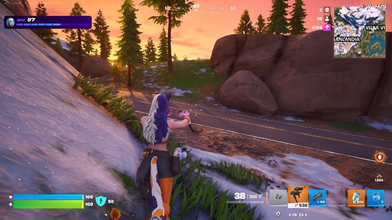 Fortnite: ¡ME QUITO LA VARA EN MI CARA Y TERMINO SIENDO MI PRESA!